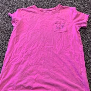 Pink Vineyard Vines tee